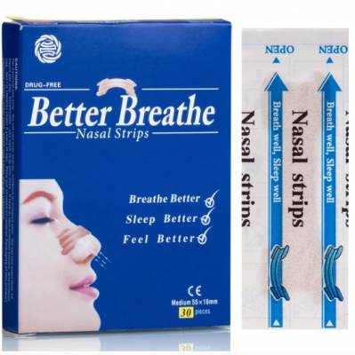 Free Samples of 'Better Breathe' nasal strips 