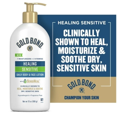 free samples of Gold Bond Healing Sensitive Skin lotion