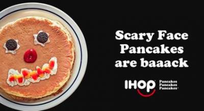 Free Scary Face Pancakes at IHOP®