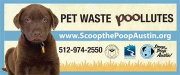 Request Free Scoop the Poop Yard Sign-Austin TX