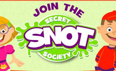 Free Secret Snot Society Membership Badge