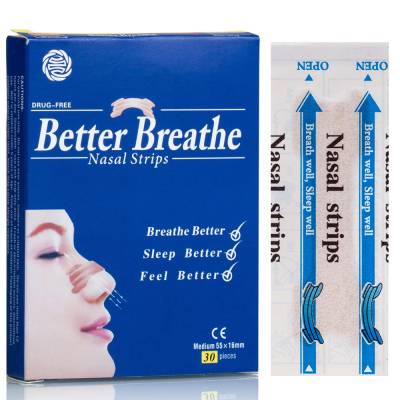 Request Free SnoreBore Better Breathe Nasal Strips