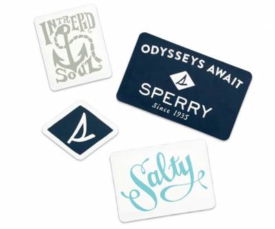 free Sperry sticker pack