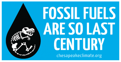 Free Sticker - Fossil Fuels are So Last Century