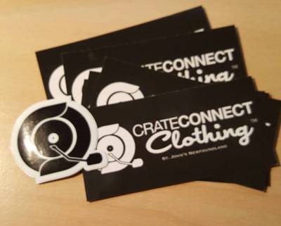 Email: Free Sticker Pack from Crate Connect Clothing