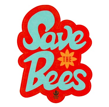 Free Sticker - Save the Bees