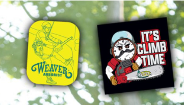 Free Stickers from Weaver Arborist