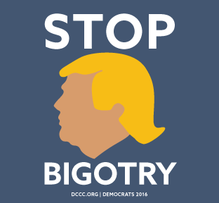 Request Free Stop Bigotry Sticker