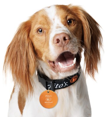 free Tito’s Handmade Vodka Dog Collar Tag.