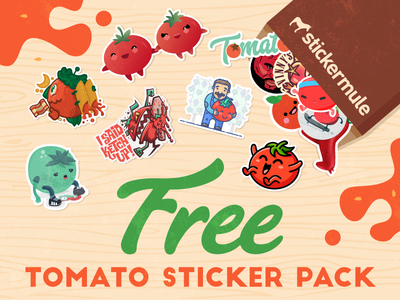 Membership: Free Tomato Sticker Pack