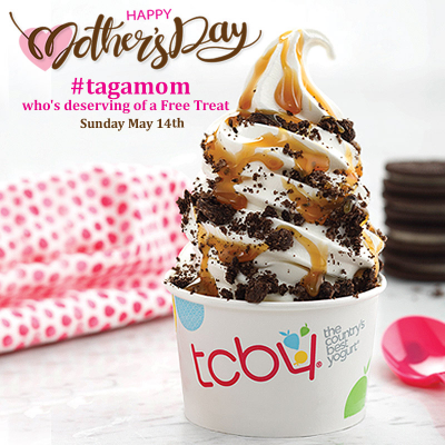 Free Treat on Mother's Day at TCBY