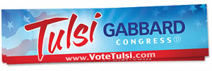 FREE Tulsi Gabbard Congress Sticker