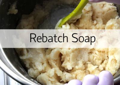 Request Free Vegan Rebatch Soap Base Sample With Scrub & Soap Ball Recipe