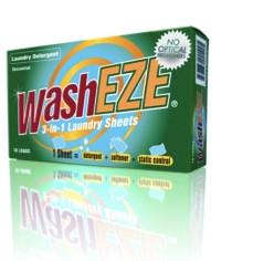 Request Free Washeze 3-in-1 Laundry Sheets