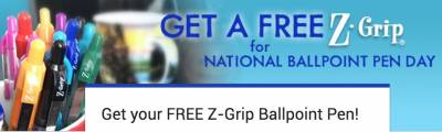 FREE Z-Grip Ballpoint Pen