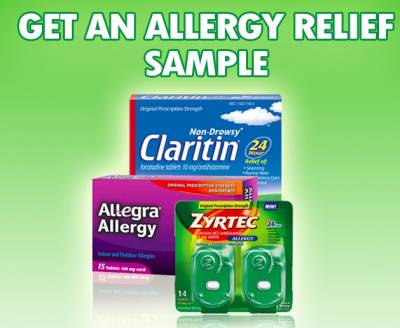 Get an Allergy Relief Sample!