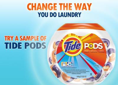 Get a Sample of Tide Pods!