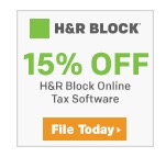 H & R Block discount coupon