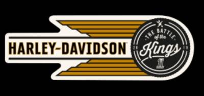 Harley-Davidson Battle of the Kings sticker