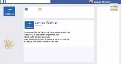 James Wether - J'aime Une Fille Sur Facebook Ft. Scory Kovitch 