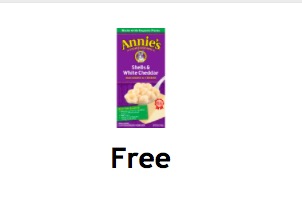 Kroger Friday Coupon - Free Annie's Natural Macaroni and Cheese