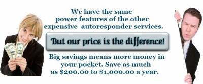 low cost autoresponder, cheap autoresponder service, bulk email marketing, free 