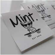 Free  Mint Skater Sticker