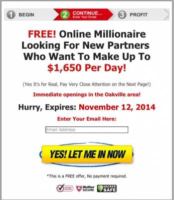 Online Millionaire Looking For New Partners 