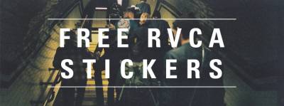 Request Free RVCA stickers