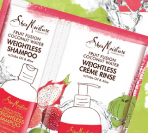 Free SheaMoisture Fruit Fusion Coconut Water Hair Care