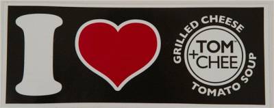 Tom and Chee Sticker