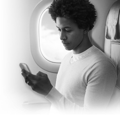 Unlimited texting and one hour of FREE Gogo In-Flight