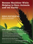 Free Vegetarian Information Poster